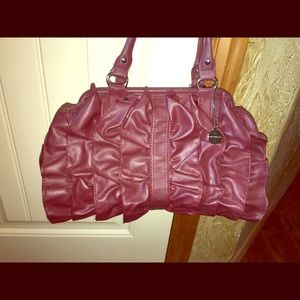 Big Buddha maroon purse